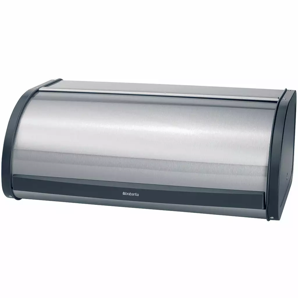 Brabantia Bread Bin Roll Top Large - Matte Steel