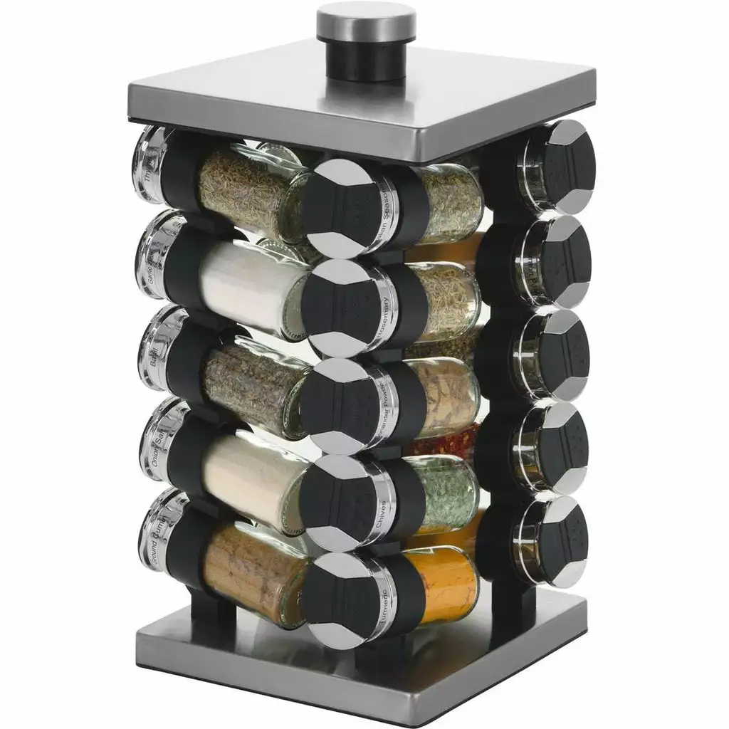 Avanti Rotating Spice Rack Set - 20 Jars