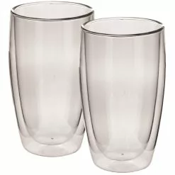 Avanti Caffe Twin Wall Glass 2 Piece Set - 400ml