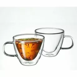 Avanti Sienna Twin Wall Glasses Set Of 2 - 150ml