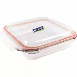 Glasslock Square Oven Safe Glass Baking Dish 28cm X 28cm - 2100ml