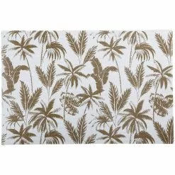 Maxwell And Williams Table Accents Jungle Placemat 45x30cm White & Gold