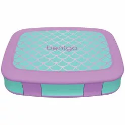 Bentgo Kids Print Leak-Proof Bento Lunch Box - Mermaid Scales
