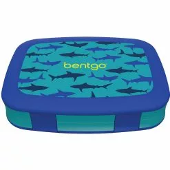 Bentgo Kids Print Leak-Proof Bento Lunch Box - Sharks
