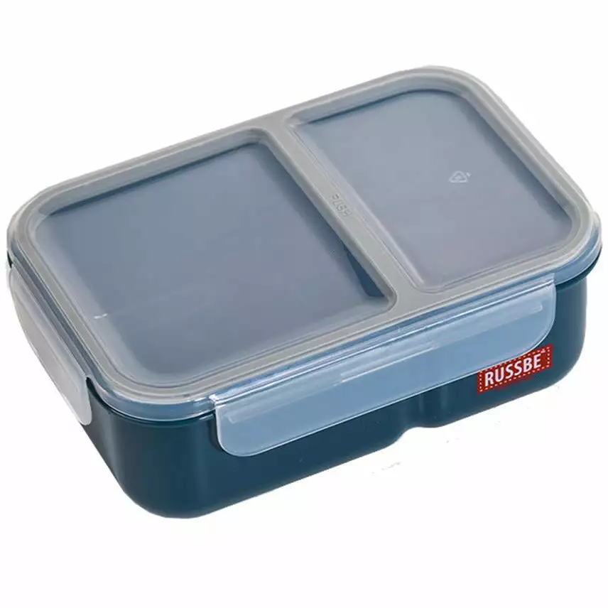 RUSSBE Inner Seal 2 Compartment Lunch Bento 1.1L - Navy