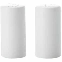 Maxwell And Williams White Basics Cylindrical Salt And Pepper