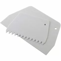 BAKEMASTER Cakemaster Icing Scraper Set Of 2