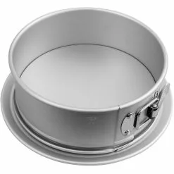 BAKEMASTER Silver Anodised Springform Pan 22 X 7.5cm