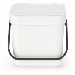 Brabantia Waste Bin Sort&Go 3L White