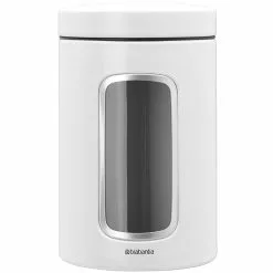 Brabantia Window Canister 1.4L White