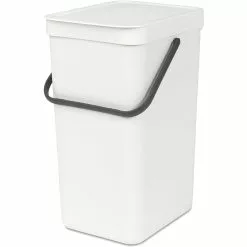 Brabantia Waste Bin Sort & Go 16L White