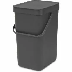 Brabantia Waste Bin Sort & Go 12L Grey