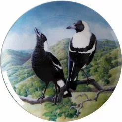 Maxwell And Williams Birds Of Australia Anniversary Plate 20cm - Magpie
