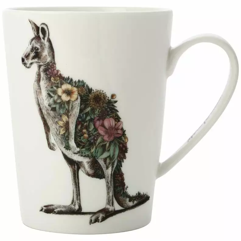 Maxwell And Williams Marini Ferlazzo Australian Families Mug 450ml Tall Kangaroo Gift Boxed