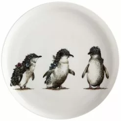 Maxwell And Williams Marini Ferlazzo Australian Families Plate 20cm Penguin Parade Gift Box