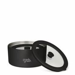 Frank Green Pack Of 2 Stainless Steel Bowls With Lid - Midnight