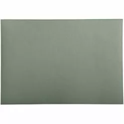 Maxwell And Williams Table Accents Leather Look Cowhide Placemat 43x30cm Sage