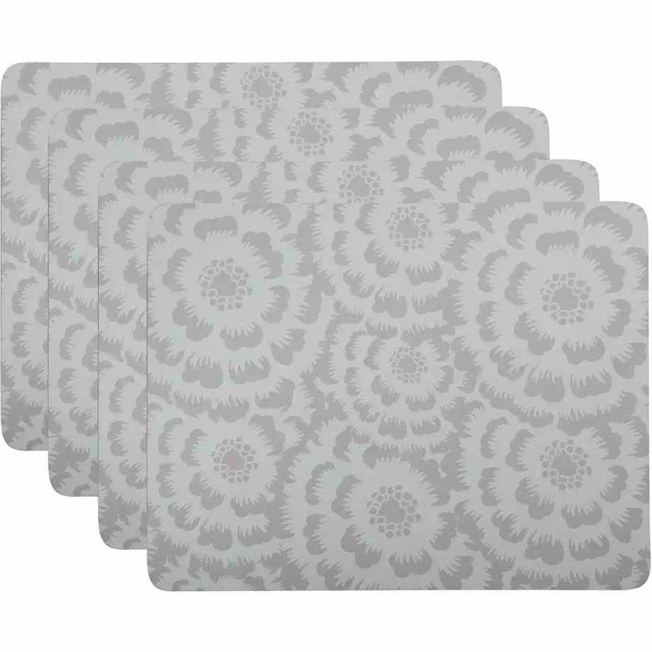 Maxwell And Williams Gerbera Cork Back Placemat 34x26.5cm Set Of 4 Gift Boxed