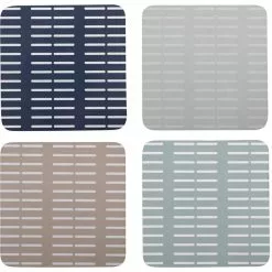 Maxwell And Williams Halsie Cork Back Coaster 10.5cm Set Of 4 Gift Boxed