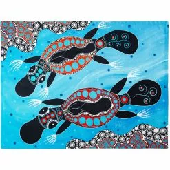 Maxwell And Williams Melanie Hava Journeys Tea Towel 50x70cm Platypuses