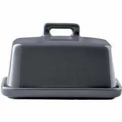 Maxwell And Williams Epicurious Butter Dish Grey Gift Boxed