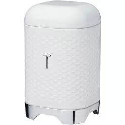 KitchenCraft Lovello Tea Canister 11cm X.18cm 1.5L White
