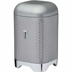 KitchenCraft Lovello Tea Canister 11x18cm 1.5L Grey