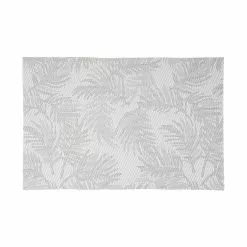 Maxwell And Williams Table Accents Placemat 45x30cm Frond Silver White