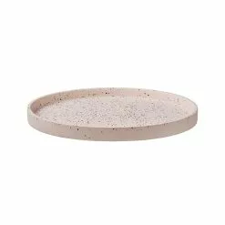 Maxwell And Williams Livvi Terrazzo Round Serving Tray 36cm Blush Gift Boxed