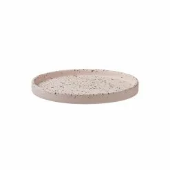 Maxwell And Williams Livvi Terrazzo Round Serving Tray 26cm Blush Gift Boxed