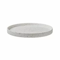 Maxwell And Williams Livvi Terrazzo Round Serving Tray 36cm White Gift Boxed