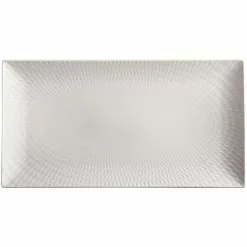Maxwell And Williams White Basics Diamonds Rectangular Platter 35cm X 19cm