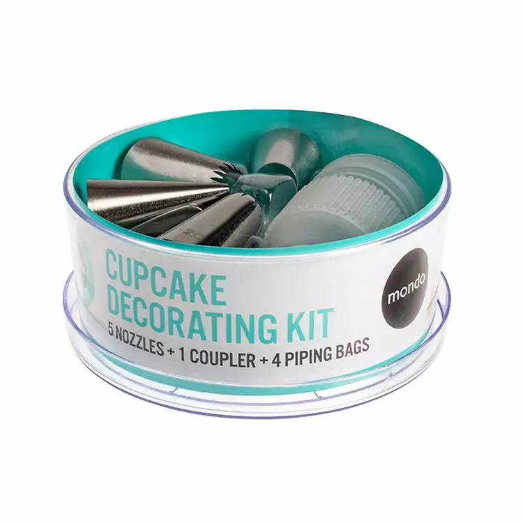Mondo Cupcake Decorating 9pce Set
