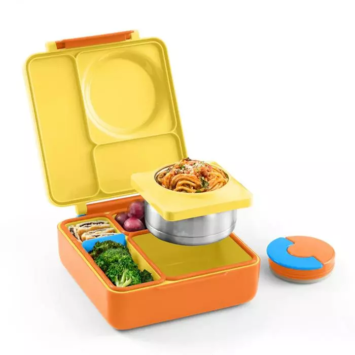 Omie OmieBox V2 Hot & Cold Bento Box Sunshine - Image 4