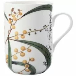 Maxwell And Williams Botanic Mug Wattle 300ml