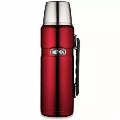 Thermos Stainless King Vacuum Insulated Flask 2L - Red