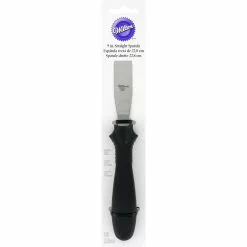 Wilton Straight Spatula 9IN - Black