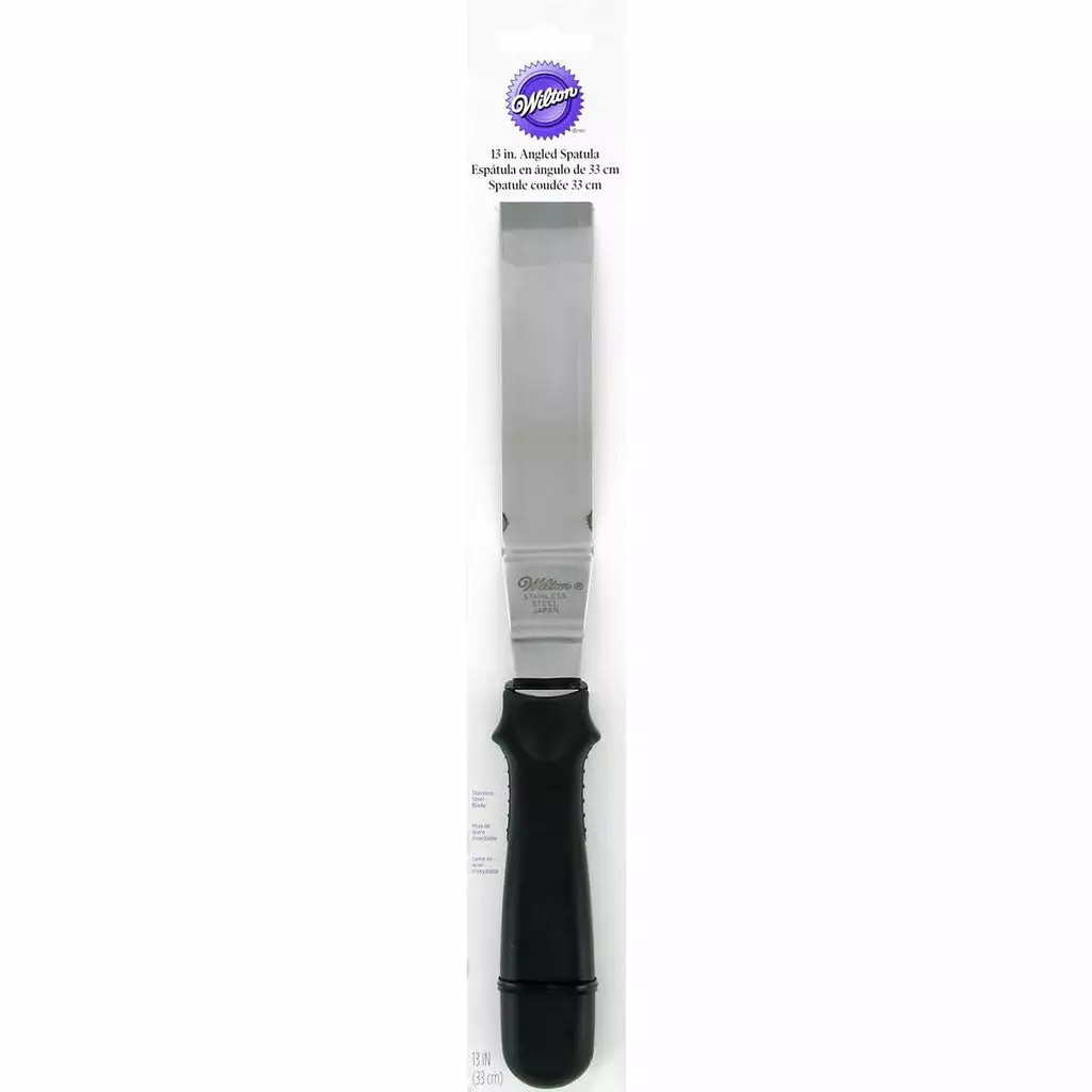 Wilton Angled Spatula 13IN - Black