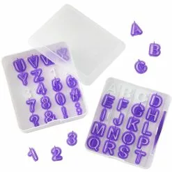 Wilton 42pc Alphabet And Number Cutouts