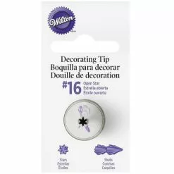 Wilton Open Star Tip - #16