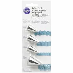 Wilton 4 Piece Ruffles Tip Set