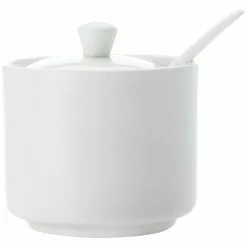 Maxwell And Williams White Basics Straight Sugar With Spoon